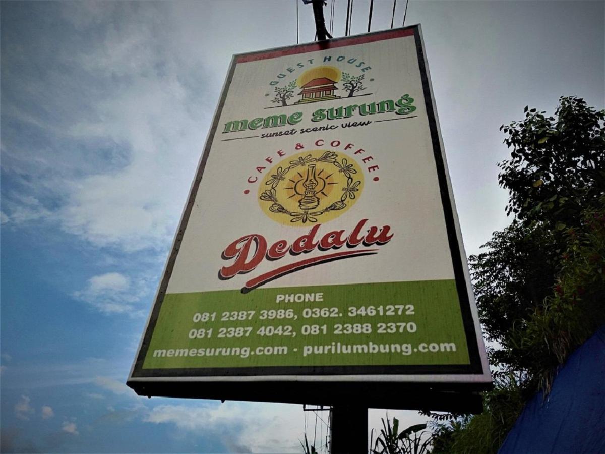 Meme Surung Guesthouse Munduk Exterior foto